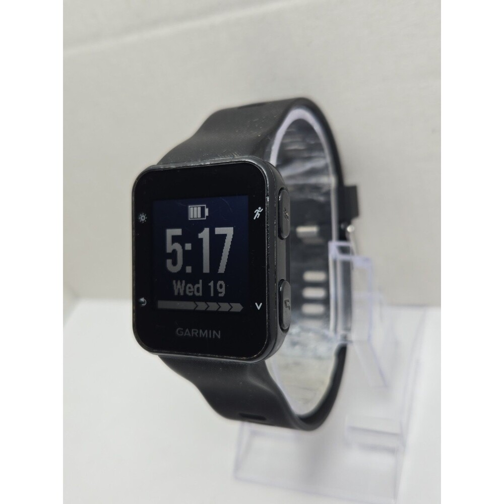 Garmin Forerunner 35 GPS Running Watch HRM Black Bluetooth With Charger - Picture 2 of 13